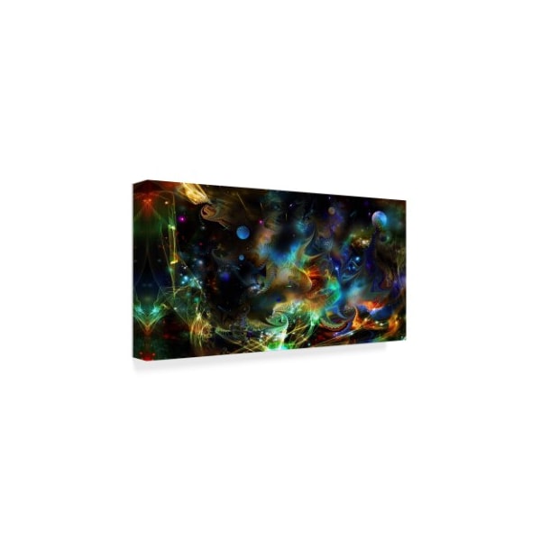 RUNA 'Cosmic 32' Canvas Art,12x24